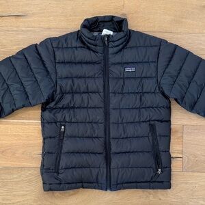 Patagonia Kids Black Puffer Coat